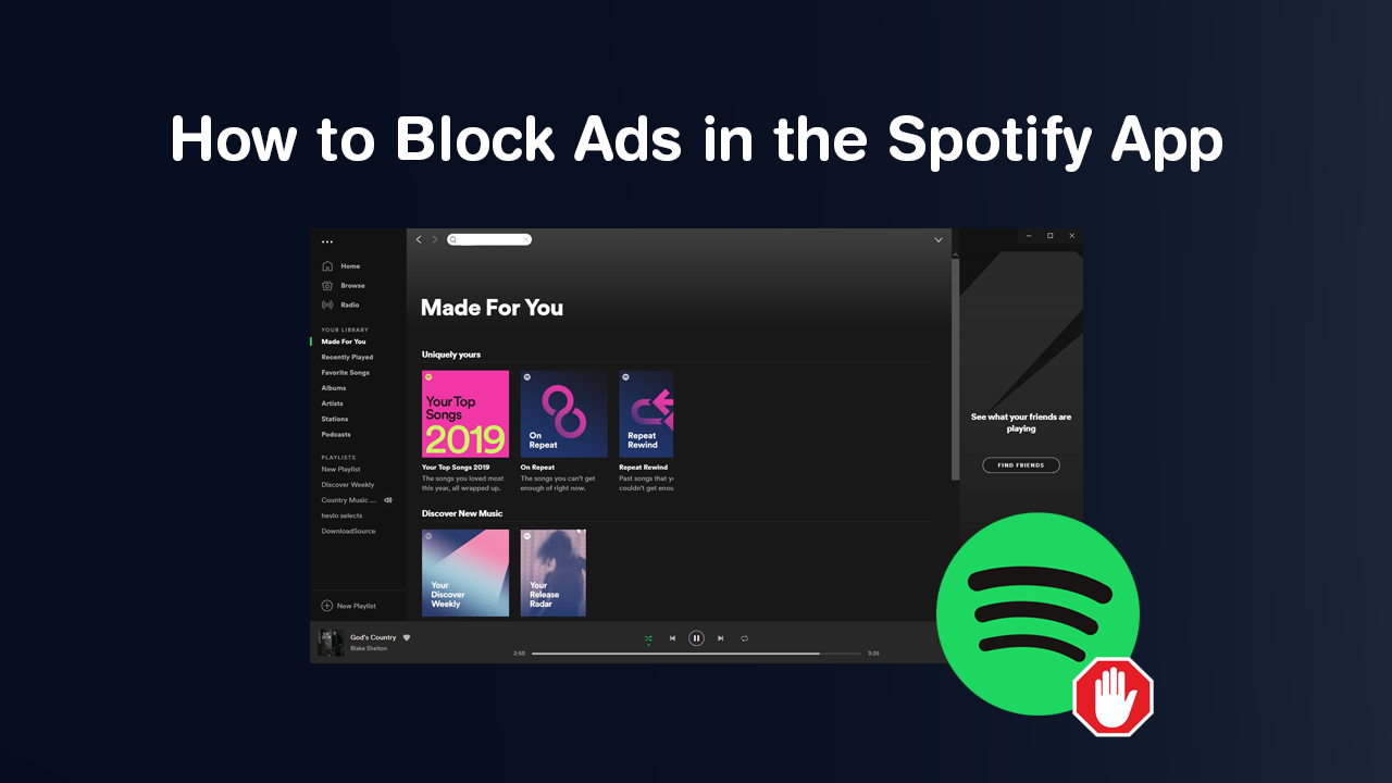 Counterflix ads in spotify app store